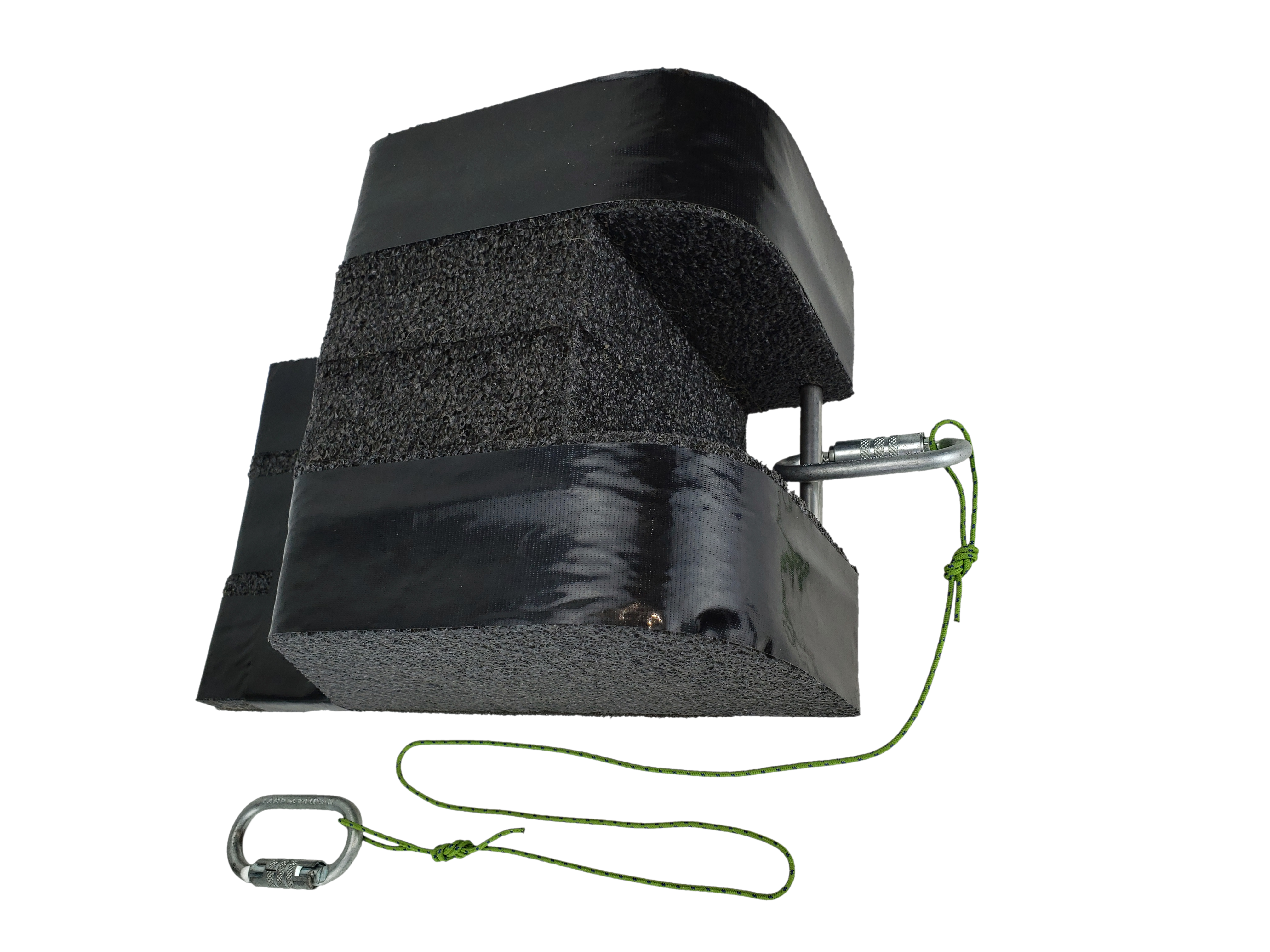 fall protection components for one person installation for sloped roof fall protection systems