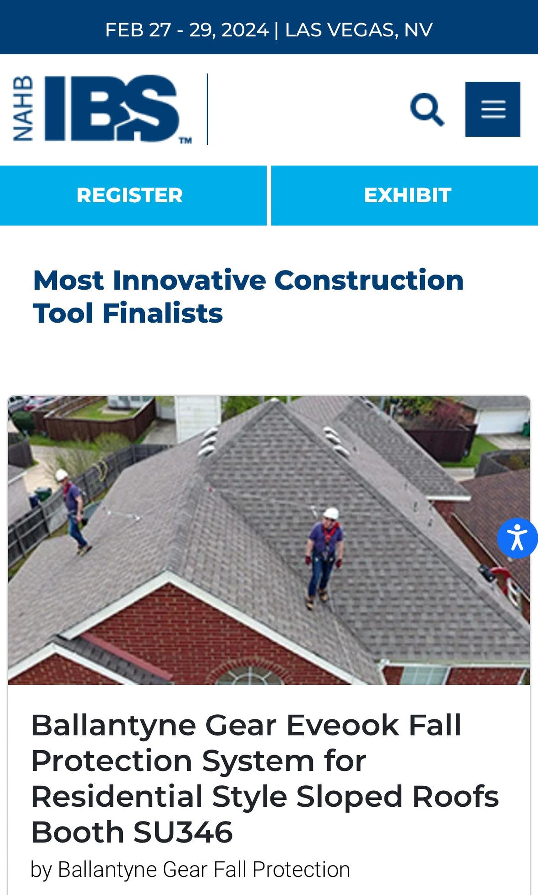 Ballantyne Gear Wins at NAHB IBS 2024