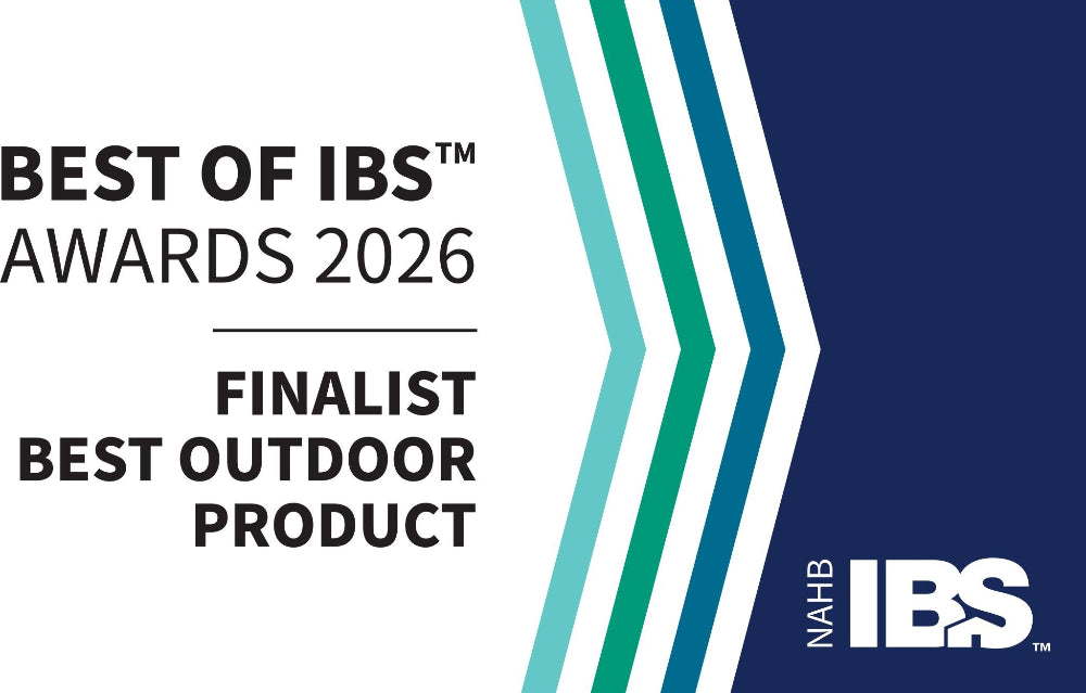Logo for Ballantyne Gear a Best of IBS Awards 2026 Finalist for Best Outdoor Product on a blue and white background.