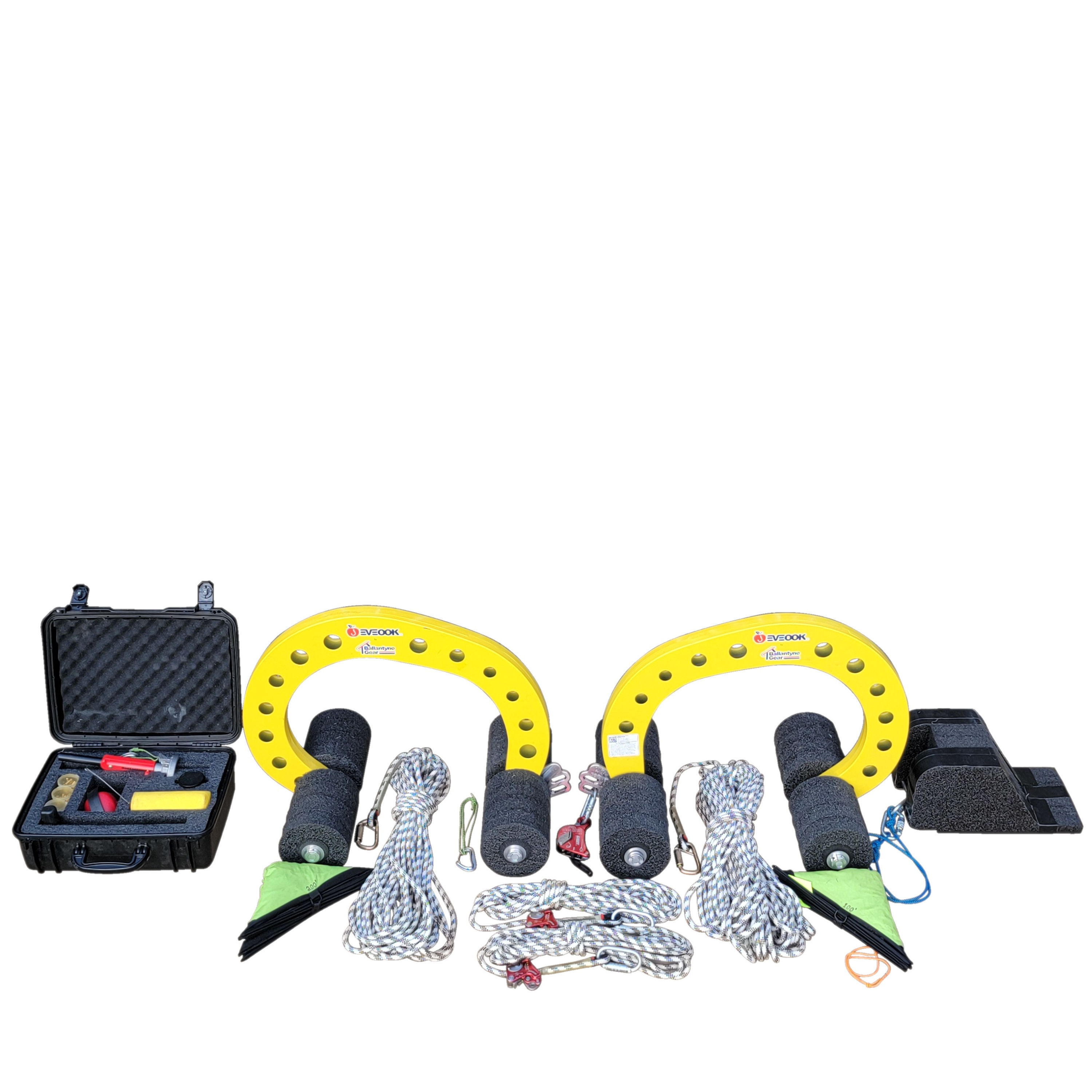Eveook horizontal anchor line system for up to 8 users product display