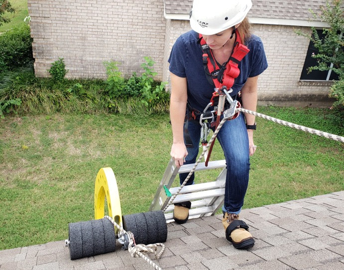 roofing woman PPE personal gear